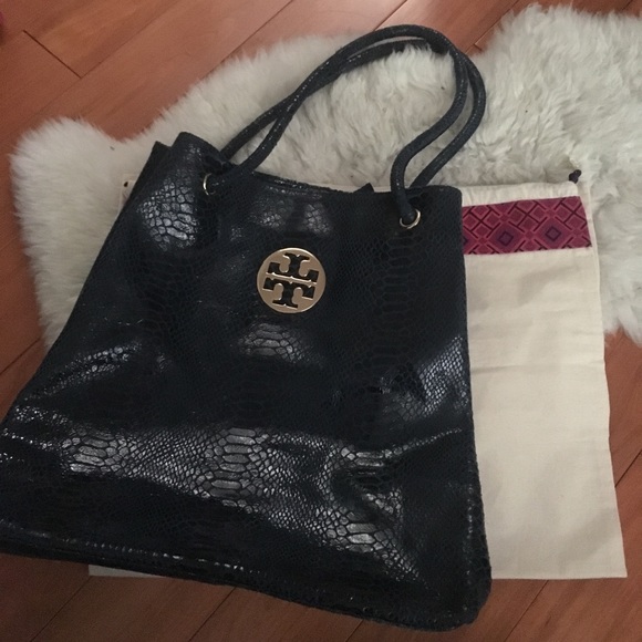 Tory Burch Handbags - Tory Burch Teal Tote Bag
